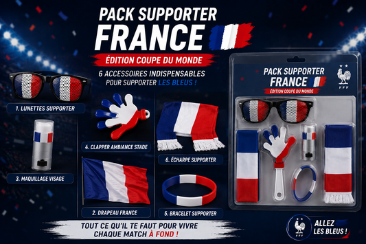 Pack Supporter France – Édition Coupe du Monde